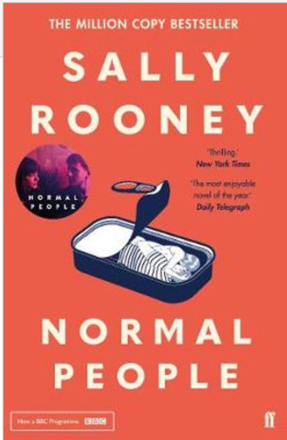 Book title Normal People by Sally Rooney